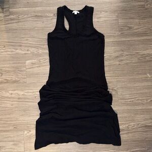 James Perse Standard Racer Back Maxi Dress Black Women’s Sz 3